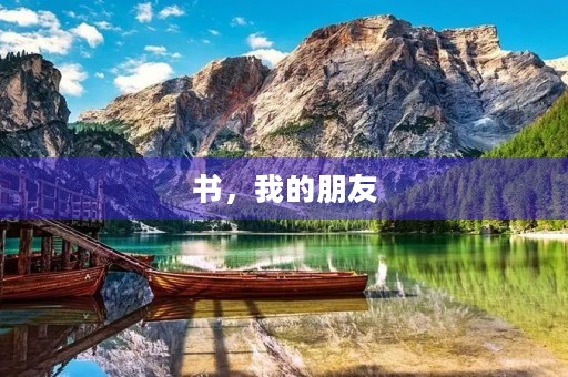 书,我的朋友 书,我的朋友