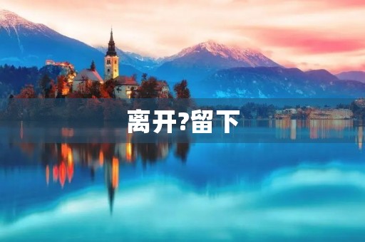 离开?留下