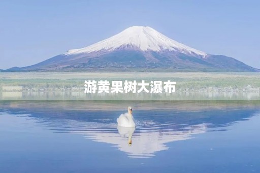 游黄果树大瀑布 游黄果树大瀑布