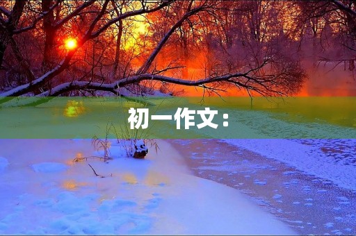 初一作文：【工匠精神】骨子里的工匠精神