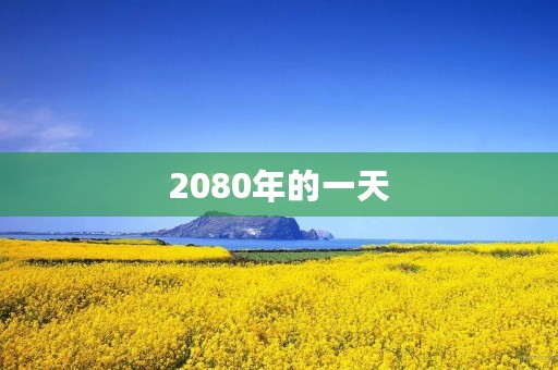 2080年的一天 2080年的一天