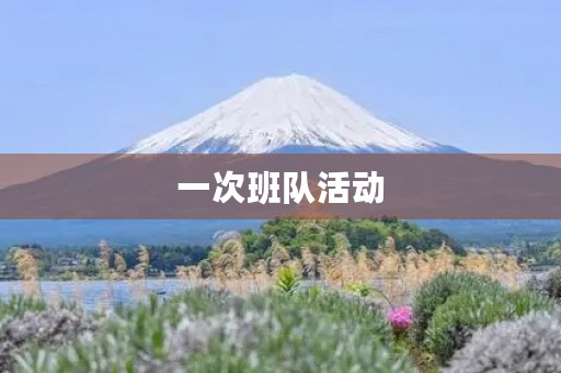 一次班队活动