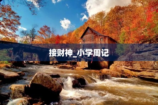 接财神_小学周记 接财神_小学周记