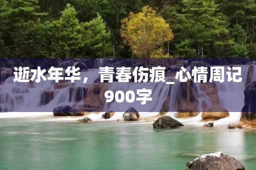 逝水年华，青春伤痕_心情周记900字