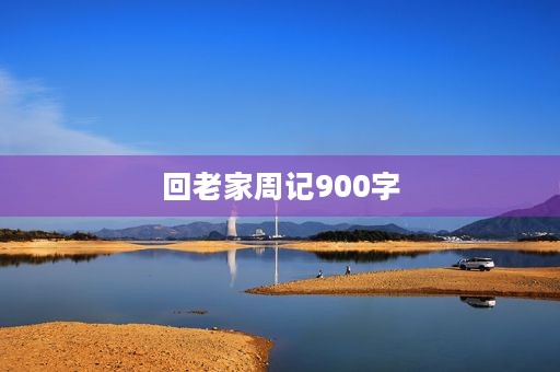 回老家周记900字