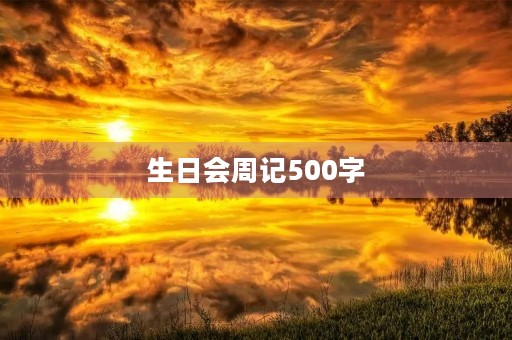 生日会周记500字 生日会周记500字
