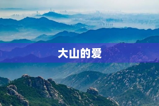 大山的爱 大山的爱