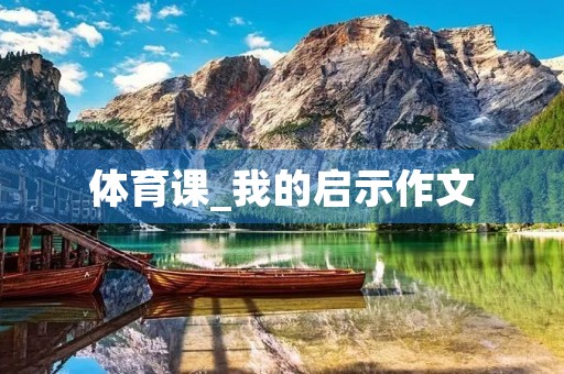 体育课_我的启示作文