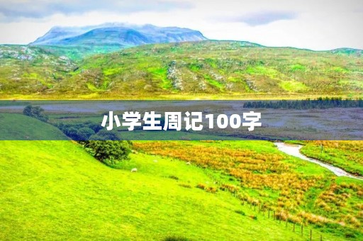 小学生周记100字 小学生周记100字