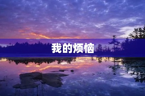 我的烦恼 我的烦恼