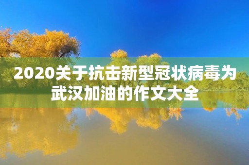 2020关于抗击新型冠状病毒为武汉加油的作文大全