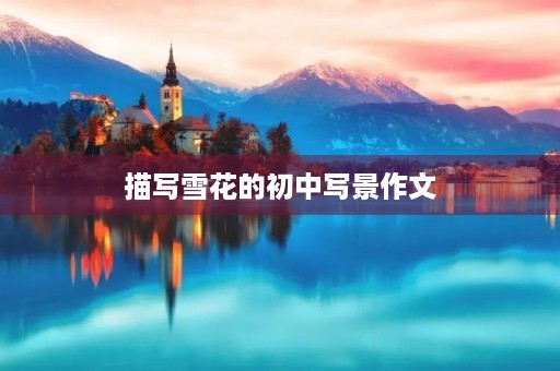 描写雪花的初中写景作文 描写雪花的初中写景作文