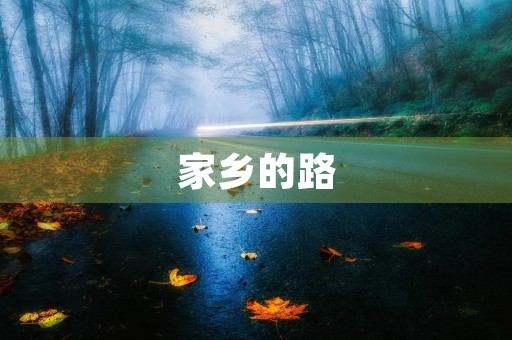 家乡的路 家乡的路
