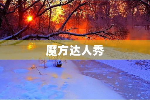 魔方达人秀 魔方达人秀