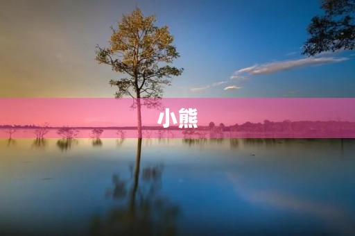 小熊 小熊