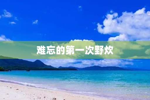难忘的第一次野炊 难忘的第一次野炊