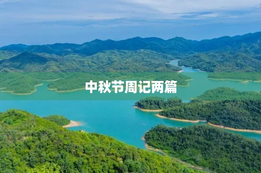 中秋节周记两篇