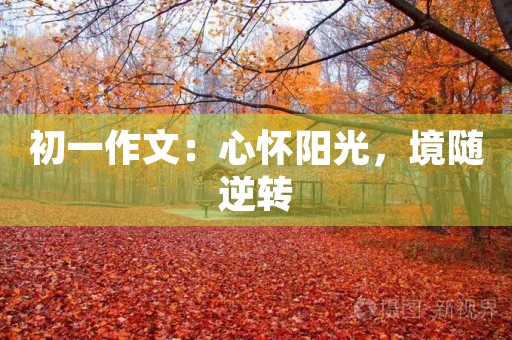 初一作文:心怀阳光,境随逆转 初一作文:心怀阳光,境随逆转