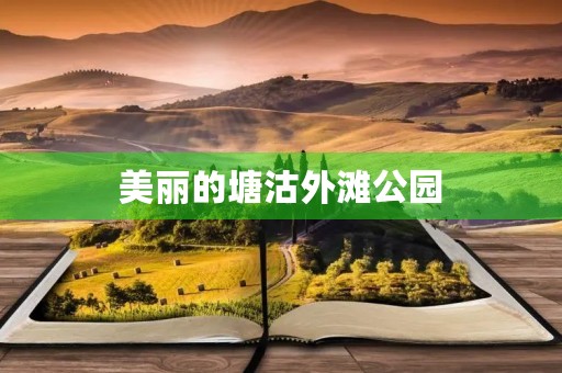 美丽的塘沽外滩公园 美丽的塘沽外滩公园