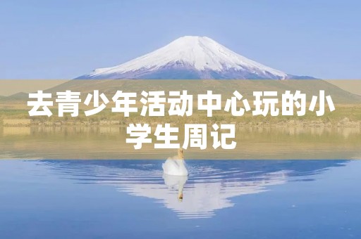 去青少年活动中心玩的小学生周记