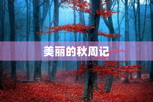 美丽的秋周记 美丽的秋周记