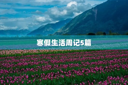 寒假生活周记5篇 寒假生活周记5篇