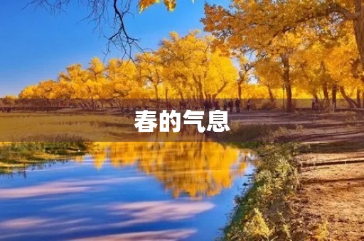 春的气息 春的气息