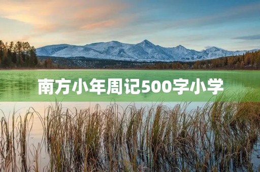 南方小年周记500字小学 南方小年周记500字小学