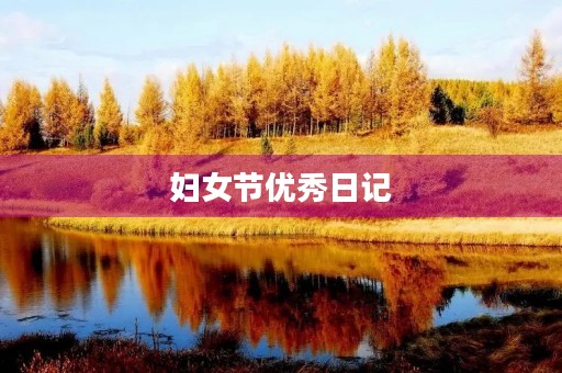 妇女节优秀日记