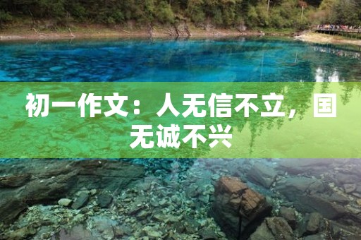 初一作文:人无信不立,国无诚不兴 初一作文:人无信不立,国无诚不兴
