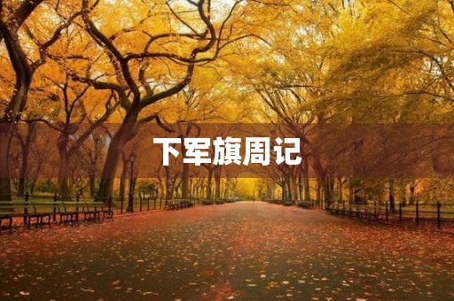 下军旗周记