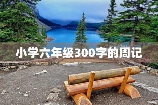 小学六年级300字的周记 小学六年级300字的周记