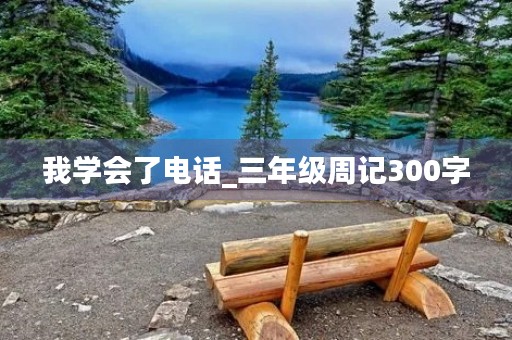 我学会了电话_三年级周记300字
