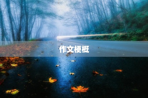 作文梗概