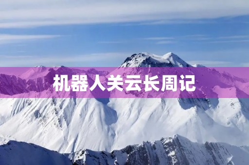 机器人关云长周记 机器人关云长周记