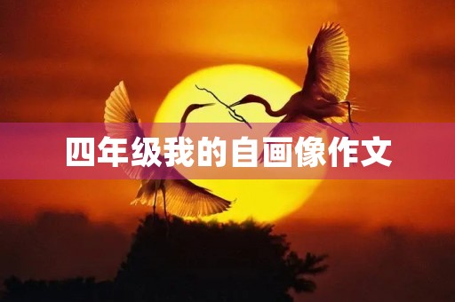 四年级我的自画像作文 四年级我的自画像作文