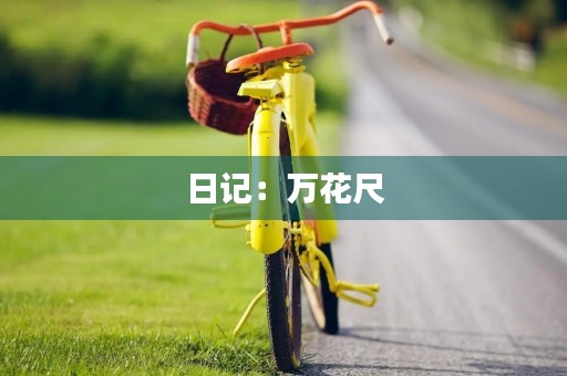 日记:万花尺 日记:万花尺