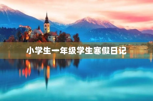 小学生一年级学生寒假日记 小学生一年级学生寒假日记