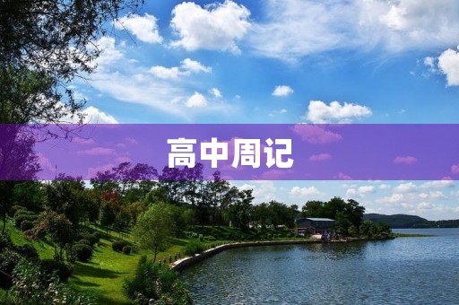 高中周记
