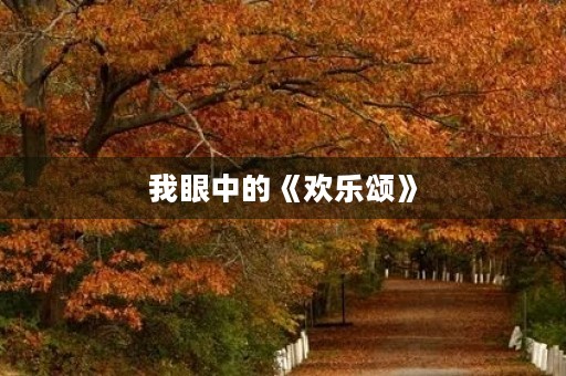 我眼中的《欢乐颂》