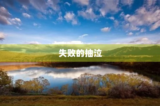 失败的抽泣 失败的抽泣