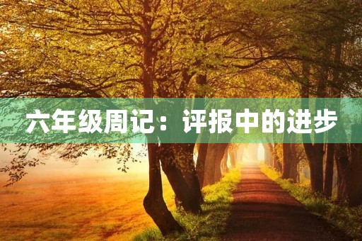 六年级周记：评报中的进步