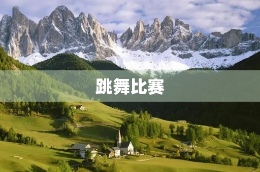 跳舞比赛 跳舞比赛