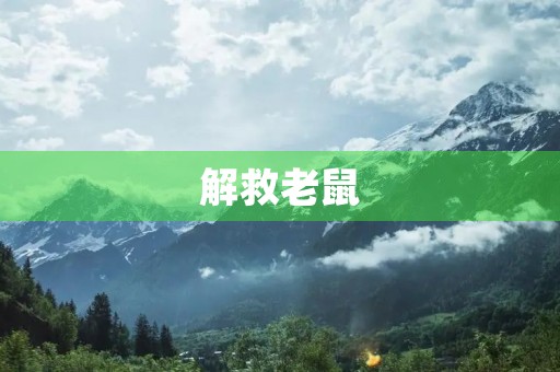 解救老鼠