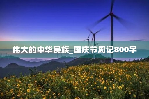 伟大的中华民族_国庆节周记800字