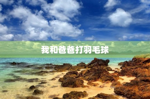 我和爸爸打羽毛球 我和爸爸打羽毛球