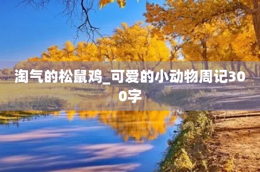 淘气的松鼠鸡_可爱的小动物周记300字