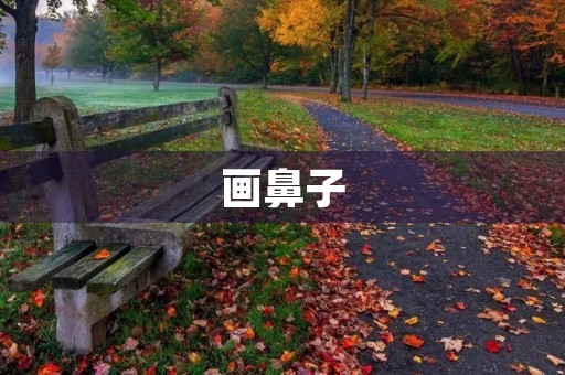 画鼻子 画鼻子