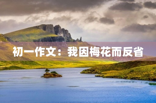 初一作文：我因梅花而反省