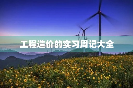 工程造价的实习周记大全